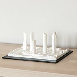 03.jpg Fichier STL Quatre tours Madrid・Design pour imprimante 3D à télécharger