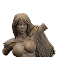 7.195.png Red Sonja Bust 3D Print