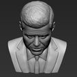 16.jpg John F Kennedy bust ready for full color 3D printing