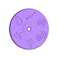 VOC-cookie-wheel.stl Voice of Command Order Cookie for astra militarum