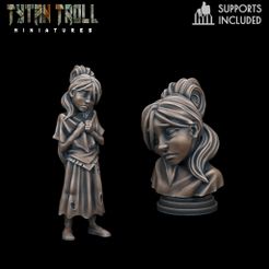 _RoseMiniBustCombo.jpg Файл 3D Curse of Strahd - Rose Mini Bust [Pre-Supported]・3D-печатная модель для загрузки