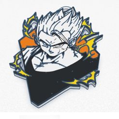 Free STL file Gohan's Litofania Dragon Ball Super: Super Hero 🐉・3D  printable object to download・Cults