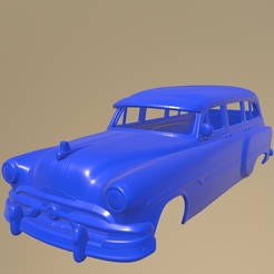 b11_013.png STL file Pontiac Chieftain Deluxe Station Wagon 1953 PRINTABLE CAR BODY・Design to download and 3D print