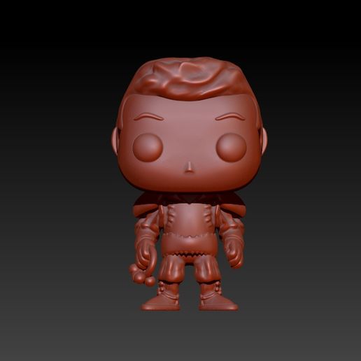 FUNKO POP BOY 3D model