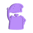 Flork cabeza cortada.stl porte-clés / porte-clés , 20 FLORKS HALLOWEEN