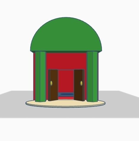 Simple Playhouse (3+ yrs) 3D model