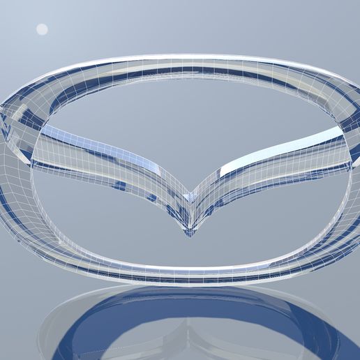 12.jpg Emblema de Mazda Modelo de impresión 3D listo para imprimir