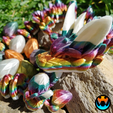 mbn-mn.png Fichier STL Dragon de Pâques, lapin de Pâques Dragon Articulant Flexi Wiggle Pet, Imprimer en Place, Fantasy Holiday Dragon・Plan pour imprimante 3D à télécharger