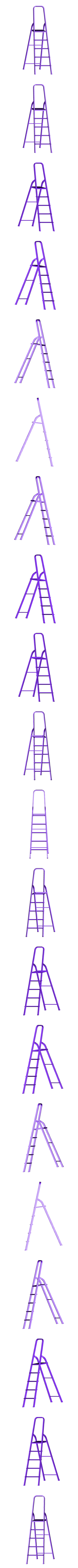 Ladder_assembled.stl 3D-printable scale model of a ladder
