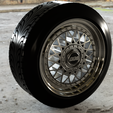 ie BBS RM 16" 1/24 with 2 Toyo Proxes Style Tires