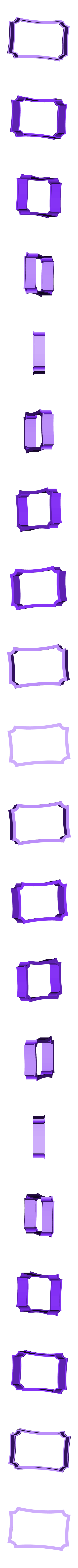 marco 1.stl Vieille Ensemble d'emporte-pièce pour cadre à biscuits
