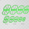 Capture.png Clay Cutter STL File Swirl Oval- Geometric Earring Digital File Download- 9 sizes & 2 Cutter Versions, cookie cutter