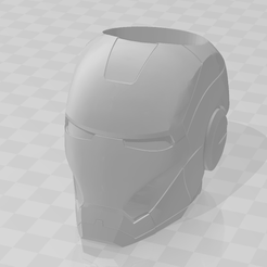 im1.png Free STL file Iron man planter・Template to download and 3D print