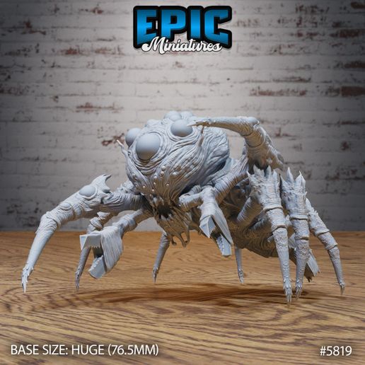 Brain Collector Attack ‧ DnD Miniature ‧ Tabletop Miniatures ‧ Gaming Monster ‧ 3D Model ‧ RPG ‧ DnDminis ‧ STL FILE