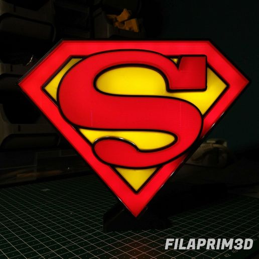 IMG_20210208_143717.jpg Descargar archivo Lámpara Superman • Diseño para la impresora 3D, filaprim3d