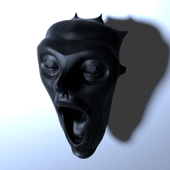 rendu.png STL-Datei Scream kostenlos・Vorlage für 3D-Drucker zum herunterladen