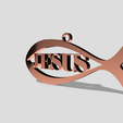 Shapr-Image-2024-01-16-113029.png 耶稣鱼坠，基督教符号，Ichthys，基督教鱼符号，宗教珠宝