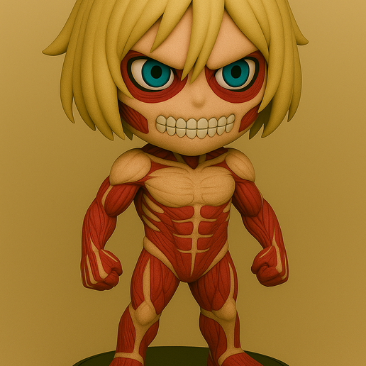 Annie Leonhart - Female Titan - Qposket 3D model