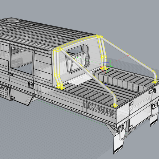 Pinzgauer 712DK Roll Bar