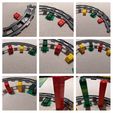 collage2.jpg LEGO Duplo compatible spiral elevation train track