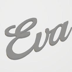 eva.png STL file Eva・3D printing template to download
