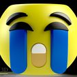 FRENTE.jpg Cute Emoji pot, model 5