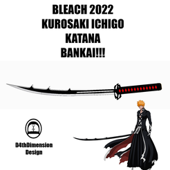 Ichigo-Katana-Cults3D.png Archivo STL Ichigo katana Bankai Bleach 2022 nueva temporada・Objeto imprimible en 3D para descargar