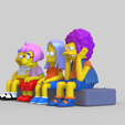 Captura-de-pantalla-609.png THE SIMPSONS-BART, NELSON, MILHOUSE AND MARTIN WITH A WIG (BART ON THE ROAD EPISODE).
