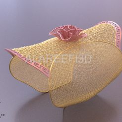 STL file Louis Vuitton bracelet blossom BB charms replicas 3D print model  🌼・3D print model to download・Cults