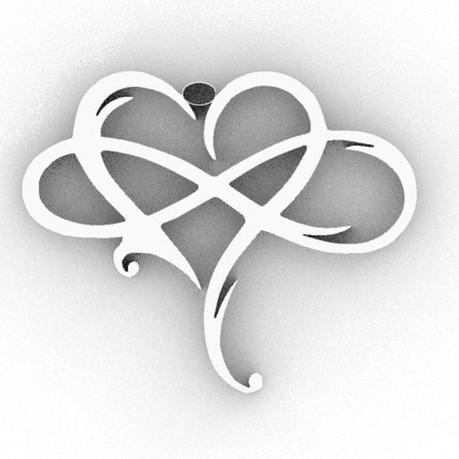 Infinite Heart 3D model