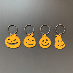 Imagen-1.png Pumpkin halloween key chains