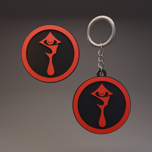 Hellsing - Keychain and Coin/Badge 3D model