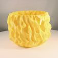 Crystallised vase
