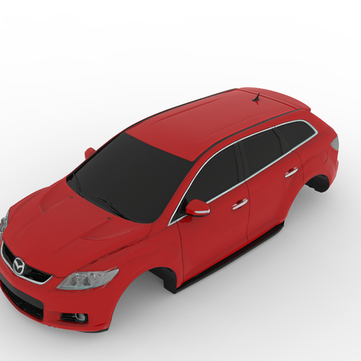 Mazda CX-7 2006 – Detailed 3D Sport Crossover SUV Body Model
