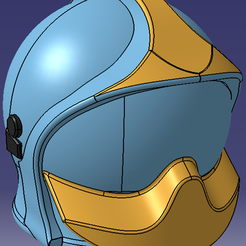 Casque1.png Fichier STL Casque pompier SPF1・Modèle pour impression 3D à télécharger