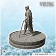 5.jpg Viking aristocrat with beast skin cloak and cane (14) - North Northern Norse Nordic Saga 28mm 20mm 15mm