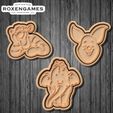 poster 2.jpg Winnie the Pooh cookie cutter set of 6