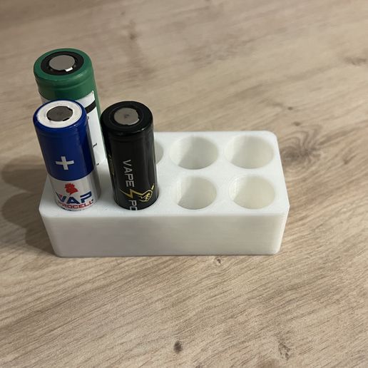18650 and 21700 battery holdersFree STL File for 3D printingCults