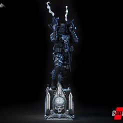 052723-B3DSERK-GrimKnight-Sculpt-Image-002.png Archivo 3D B3DSERK Plazo de mayo 2023: Grim Knight Sculpture 1/6 listo para imprimir・Diseño imprimible en 3D para descargar
