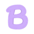 b_Body_small.stl LED Alphabet Font NEW Walt Disney Name Lamp by T-D3SIGN