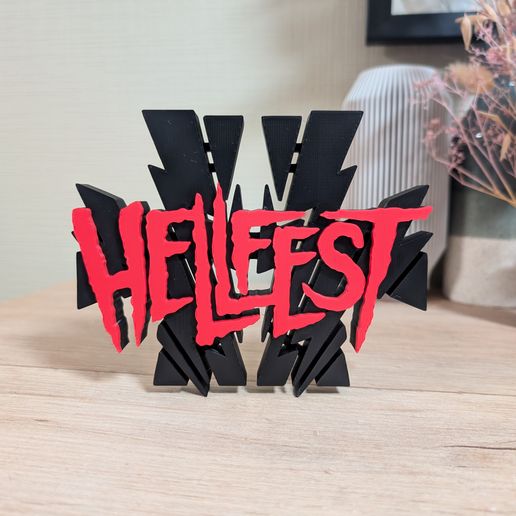 Hellfest metal festival sign logo Fanart
