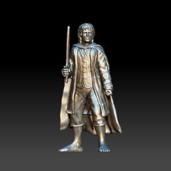 1.jpg 3D file Frodo The Lord Of The Rings・Design to download and 3D print, TheBeheritdigitalstore3d