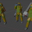 2.png Small scale infantry (15 poses x 3 helmet variants)