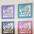 20230329_132905.jpg STL file 3D Mario frame・3D printable model to download
