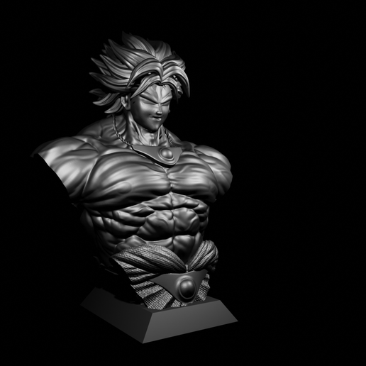 Brolly Bust Dragon Ball Z 3D model