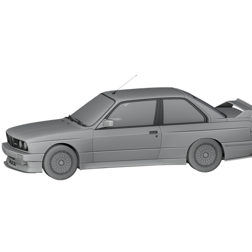0091.png BMW M3 E30 3D Print Ready