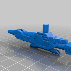 d7c203f4-f31e-4a7d-94fa-1bd458f442c8.png Free 3D file Chromedome Cannon for G1 peg holes / hands・3D printer model to download