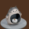 Project-1-1.png Fat kitty candle holder