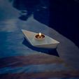 IMG_0727.jpg paper boat floating candle holder