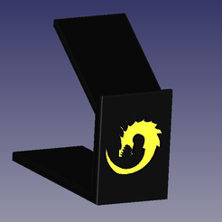 Screenshot_20230619_201636.png STL file Controller - holder "Glow Dragon・3D printer design to download
